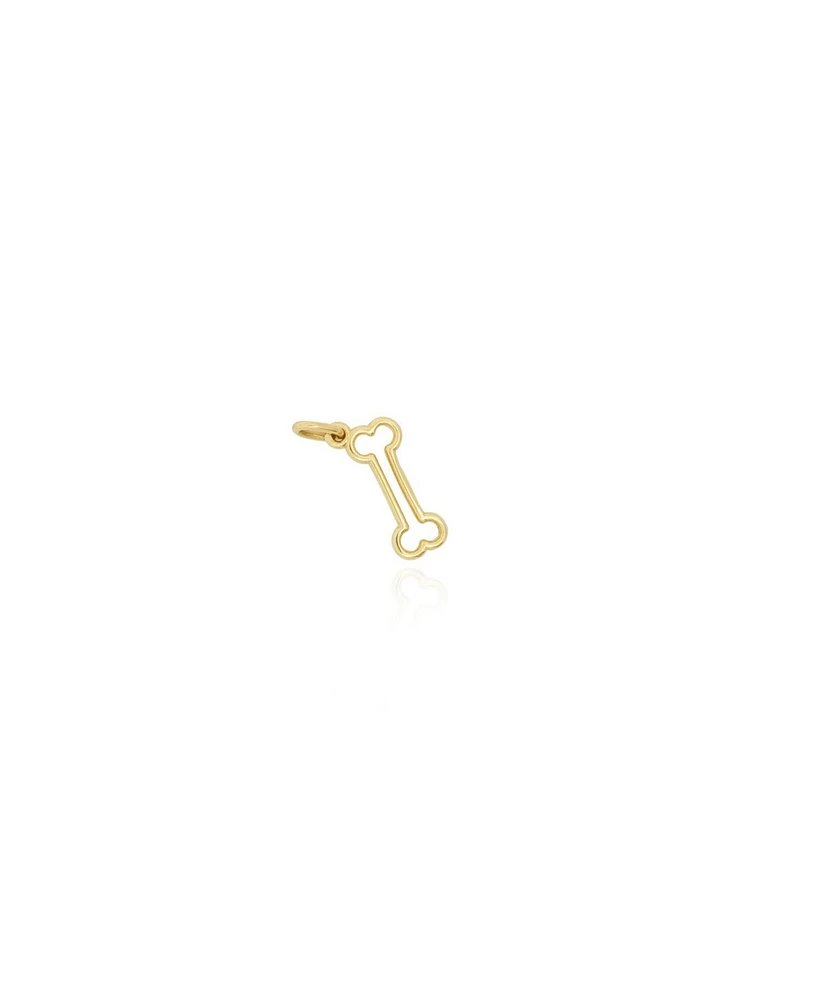 The Lovery Mini Gold Bone Charm