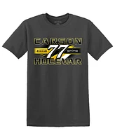 E2 Apparel Men's Charcoal Carson Hocevar Zeigler Auto Group T-Shirt