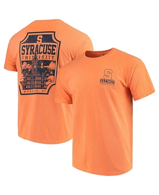 Image One Men's Orange Syracuse Comfort Colors Campus Icon T-Shirt