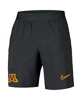 Nike Men's Anthracite Minnesota Golden Gophers 2024/25 Sideline Performance Woven Shorts