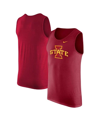 Nike Men's Cardinal Iowa State Cyclones Tank Top