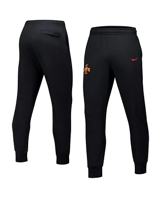 Nike Men's Black Iowa State Cyclones Club Fleece Pants