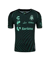 Charly Men's Green Santos Laguna 2024/25 Away Authentic Jersey