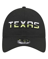 New Era Men's and Women's Black Dallas Wings Rebel Series 9TWENTY Adjustable Hat