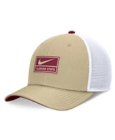 Nike Men's Gold/White Florida State Seminoles 2024 On Field Swoosh Trucker Adjustable Hat