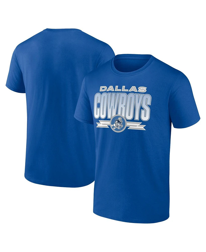 Fanatics Men's Royal Dallas Cowboys Fading Out T-Shirt