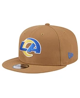 New Era Big Boys and Girls Brown Los Angeles Rams Color Pack Side Patch 9FIFTY Snapback Hat