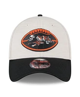 New Era Men's Stone/Black Cincinnati Bengals 2024 Sideline Historic 39THIRTY Flex Hat