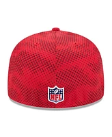 New Era Men's Red Kansas City Chiefs 2024 Sideline 59FIFTY Fitted Hat