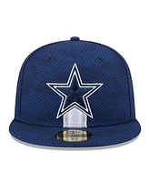 New Era Men's Navy Dallas Cowboys 2024 Sideline 59FIFTY Fitted Hat