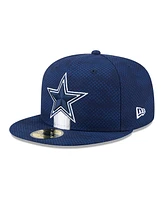 New Era Men's Navy Dallas Cowboys 2024 Sideline 59FIFTY Fitted Hat