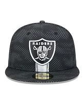 New Era Men's Las Vegas Raiders 2024 Sideline 59FIFTY Fitted Hat