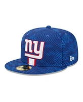 New Era Men's Royal York Giants 2024 Sideline 59FIFTY Fitted Hat