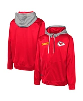 Outerstuff Men's Red Kansas City Chiefs Replay Fashion Graphic Full-Zip Hoodie Jacket