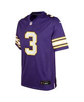 Nike Big Boys and Girls Jordan Addison Purple Minnesota Vikings Alternate Player Game Jersey