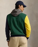 Polo Ralph Lauren Men's Logo Color-Blocked Double-Knit Hoodie