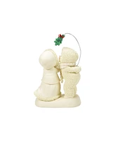 Department 56 Snowbabies Mistletoe Kisses Figurine, 4.96 Inches