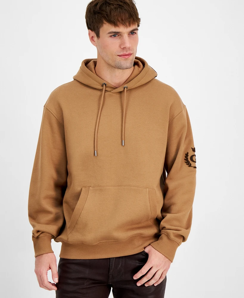 Guess Men's Chenille Logo Hoodie