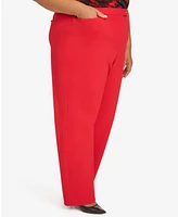 Calvin Klein Plus High-Rise Straight Leg Pants