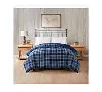 Home Design Lightweight Reversible Down Alternative Microfiber Comforter, Full/Queen, Exclusively at Macy's