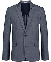 Calvin Klein Big Boys Stretch Mini Texture Sport Coat