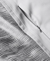 Hotel Collection Linear Ogee 3-Pc. Duvet Cover Set, Full/Queen, Exclusively at Macy's