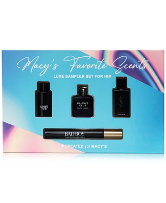 4-Pc. Mini Luxe Fragrance Sampler Set For Him, Created for Macy's