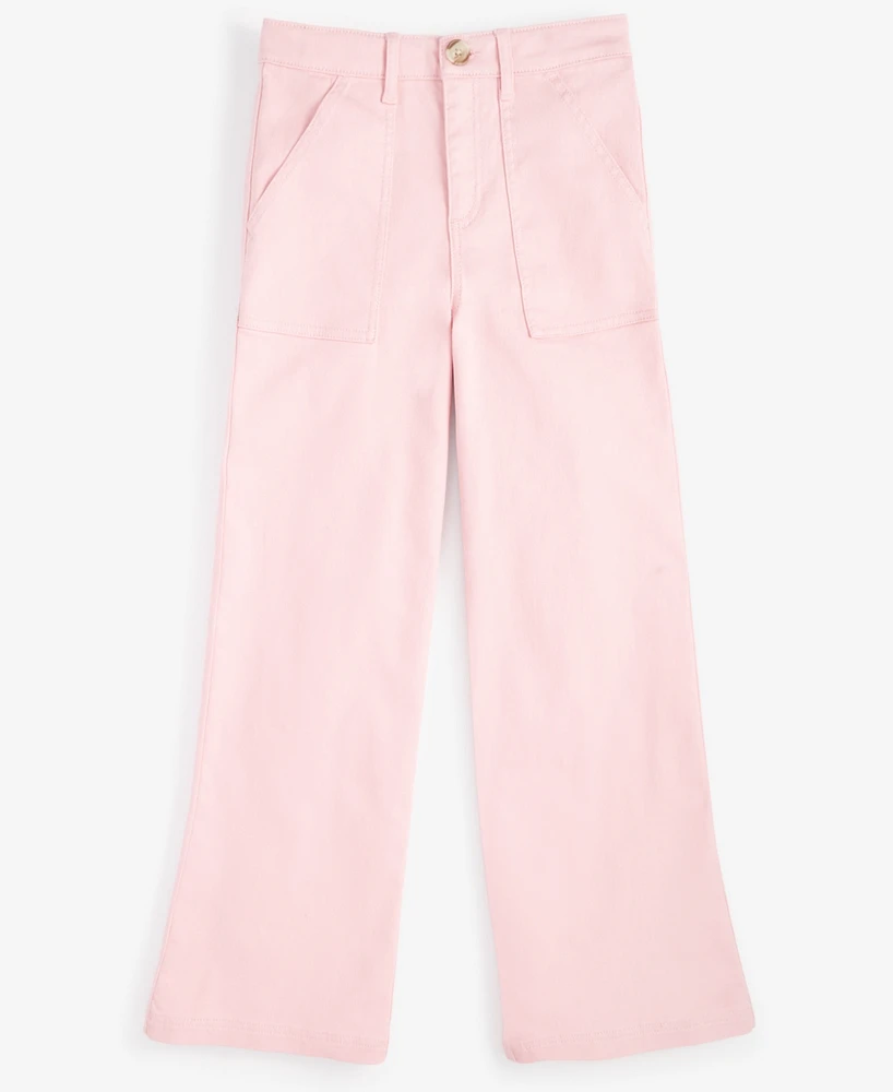 Epic Threads Girls Twill Wide-Leg Pants, Created for Macy's