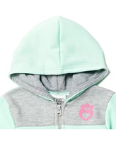 DreamWorks Gabby's Dollhouse Kitty Fairy Cakey Cat Gabby Girls Fleece Half Zip Hoodie Toddler |Child