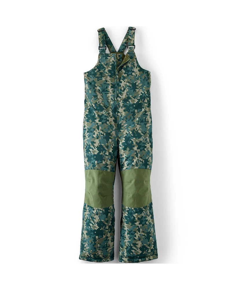 Lands' End Girls Iron Knee Insulated Winter Snow Bibs