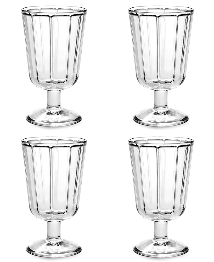 Serax Surface Wine Glasses, Set of 4