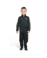 adidas Toddler and Little Boys Long Sleeve Essential Tricot