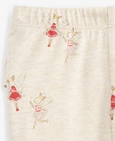 First Impressions Baby Girls Fairy-Print Ruffled-Back Pants, Created for Macy's