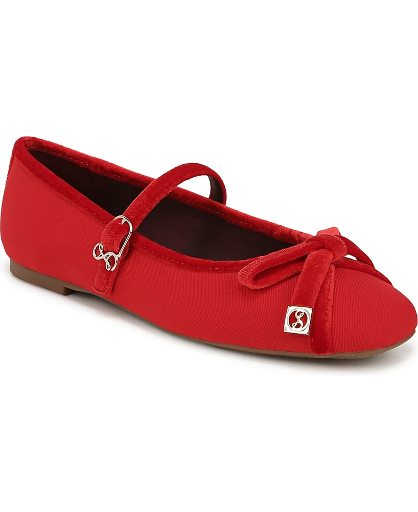 Sam and Libby Women's Flora Mary Jane Ballet Flats