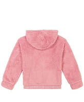 Tommy Hilfiger Big Girls Minky Zip Front Hoodie
