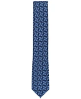 Alfani Men's Kinney Geo-Pattern Tie, Created for Macy's