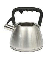 Mr. Coffee Armidale Large 2.5QT Brushed Stainless Steel Whistling Tea Kettle