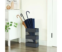 Slickblue Openwork Design Umbrella Stand Stylish and Contemporary Storage Solution