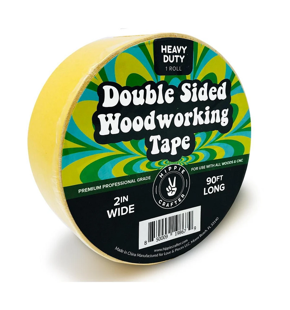 Hippie Crafter Double Sided Woodworking Tape 2"