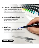 Hippie Crafter Watercolor Brush Pens