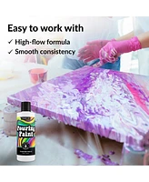 Hippie Crafter 8oz Acrylic Pouring Paint Black