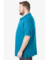 KingSize Tall Shrink-Less Piqu Polo Shirt