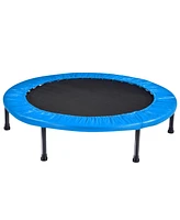 Yescom 40" Exercise Trampoline Jumping Mat Adjustable Handle Home Gym Fitness Cardio