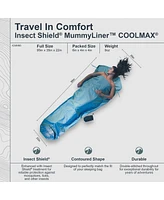 Cocoon Premium - Insect Shield MummyLiner - Coolmax