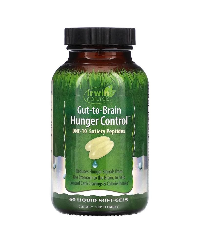 Irwin Naturals Gut-To-Brain Hunger Control - 60 Liquid Soft