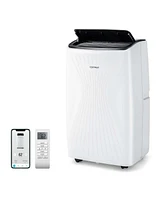 12000 Btu Portable Air Conditioner with Heat Smart WiFi Enabled Home Ac Unit 8000 Btu(12000BTU Ashrae)