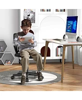 Costway Height-adjustable Ergonomic Kids Desk Chair with Universal Casters Working