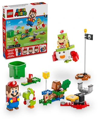 Lego Super Mario Adventures with Interactive Mario Playset 71439, 218 Pieces