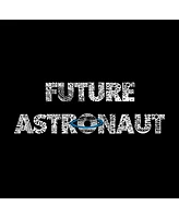 La Pop Art Boys Future Astronaut Word T-Shirt