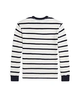 Polo Ralph Lauren Big Boys Striped Waffle Cotton Long Sleeve Tee